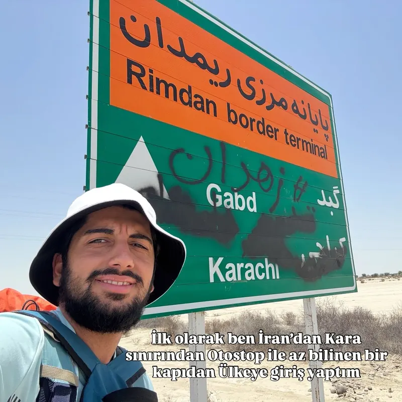 Yiğit at the Rimdan border terminal